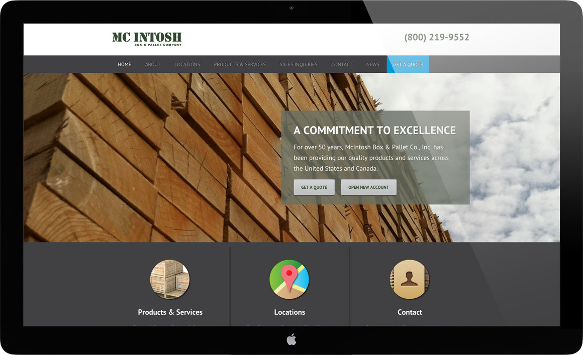 McIntosh Box & Pallet