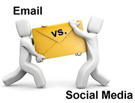 email vs social media